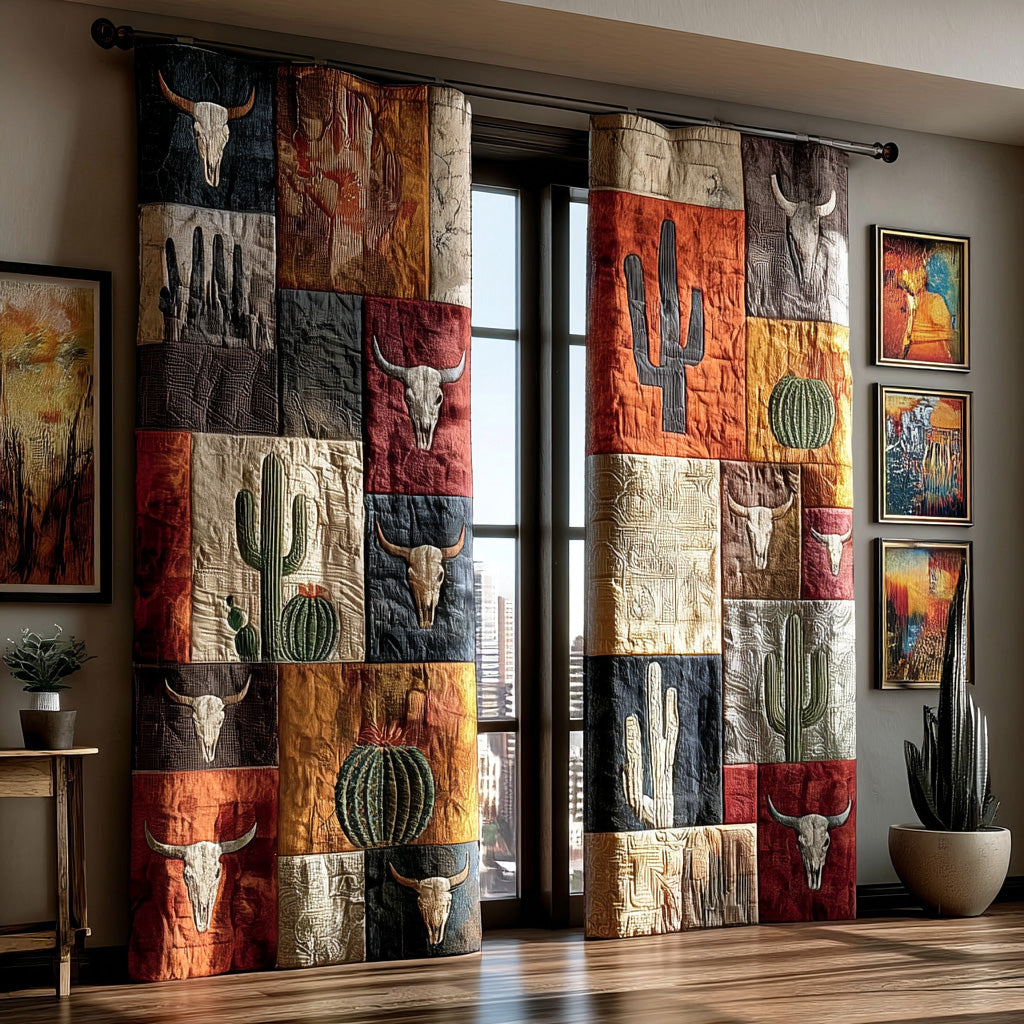Prairie Soul Quilted Curtains NCU0LDH303