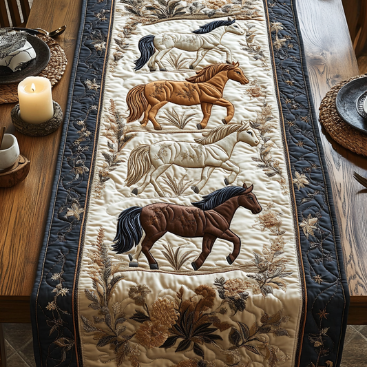 Prairie Stroll Quilted Table Runner NCU0NVH937