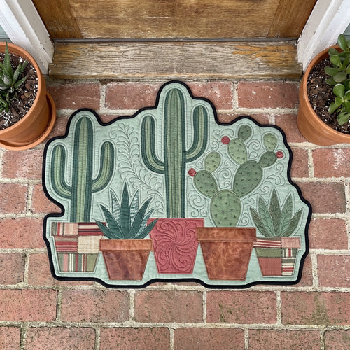 Prickly Love Custom Shape Doormat NCU0DV2080