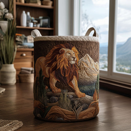 Pride of the Plains Quilted Laundry Basket NCU0PTT1748