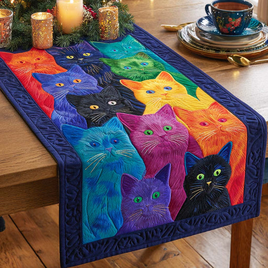 Prism Paws Quilted Table Runner NCU0NXD695