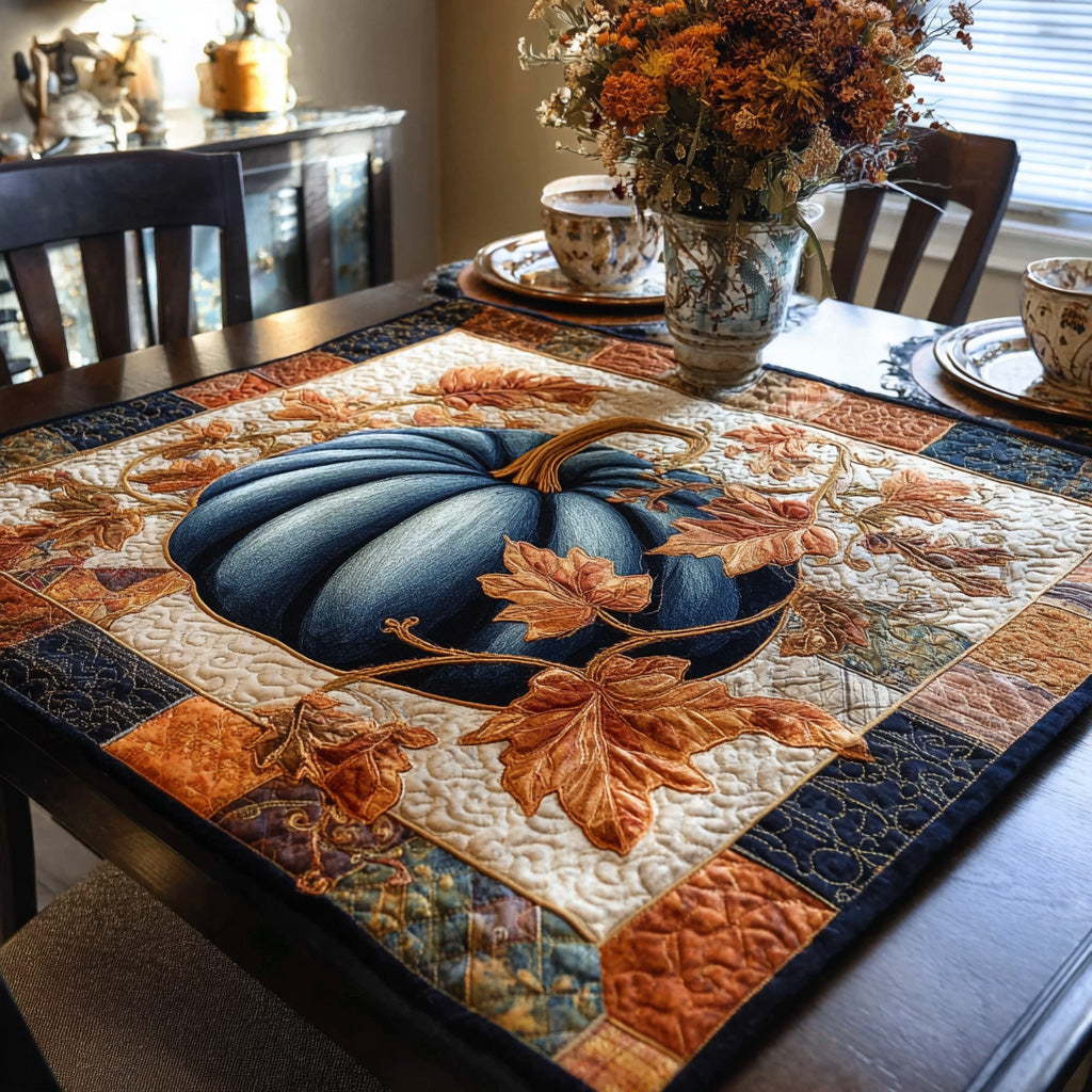 Pumpkin Charm Quilted Table Topper NCU0PVL550