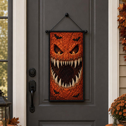 Pumpkin Haunter Quilted Door Banner NCU0DV2269