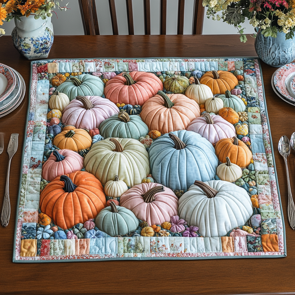 Pumpkin Patch Table Topper NCU0NTV028