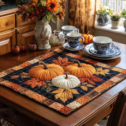 Pumpkin Lane Table Topper NCU0NTV022