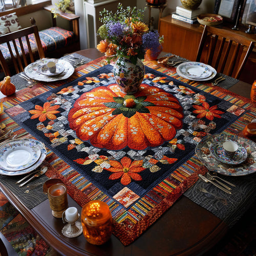 Punkin Party Quilted Table Topper NCU0PTT923