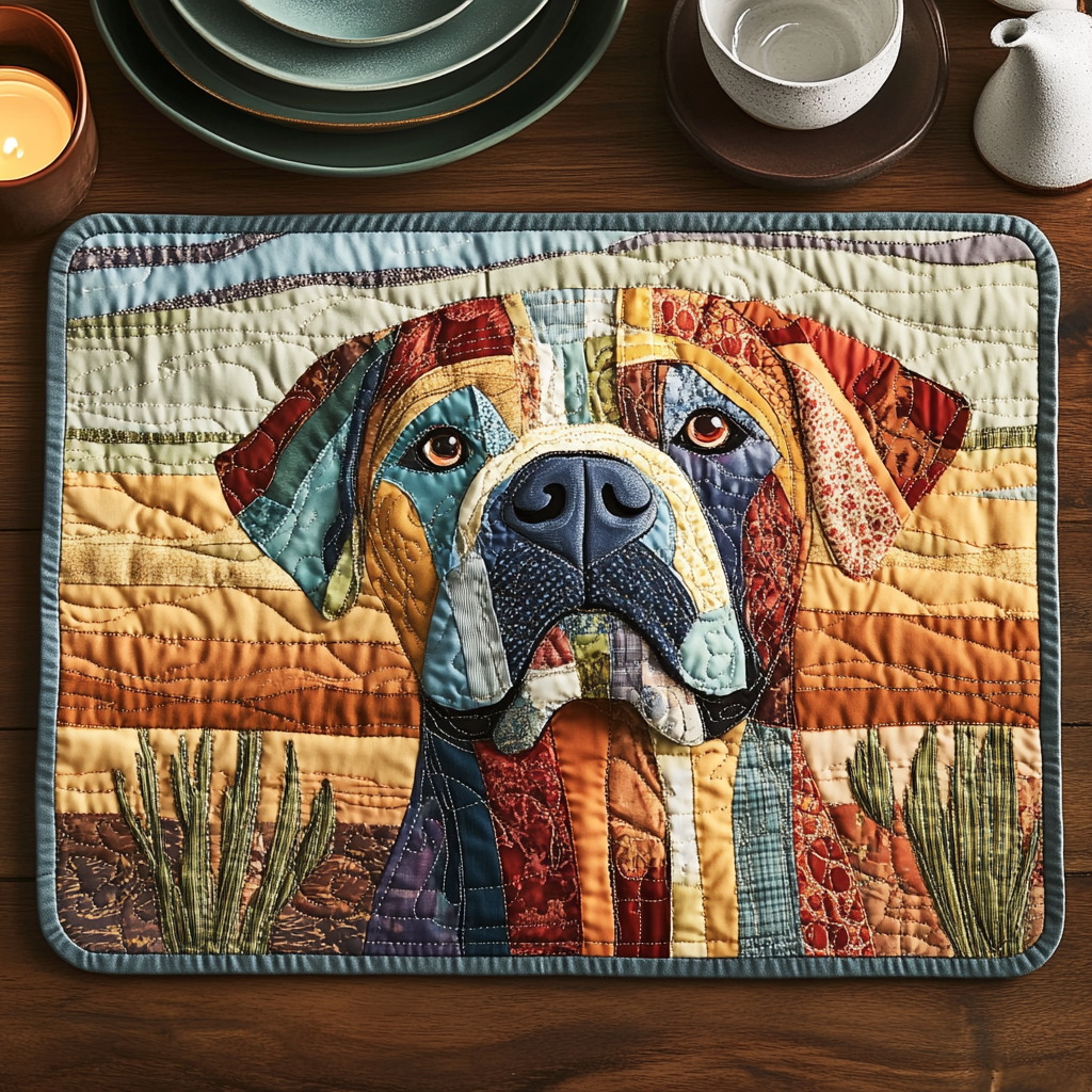 Pup Charm Quilted Place Mat NCU0NVH816