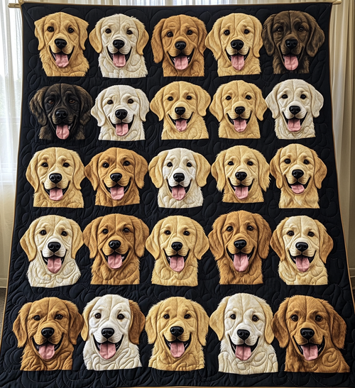 Puppy Collection Quilted Blanket NCU0DV501