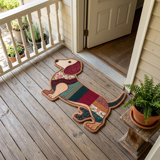 Puppy Welcome Custom Shape Doormat NCU0DDK2605