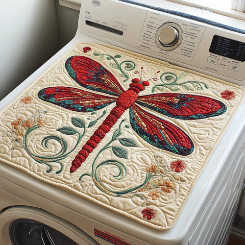 Pure Dragonfly Quilted Washer and Dryer Cover NCU0DDK1157