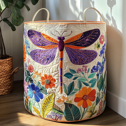 Purple Glow Quilted Laundry Basket NCU0PVL580