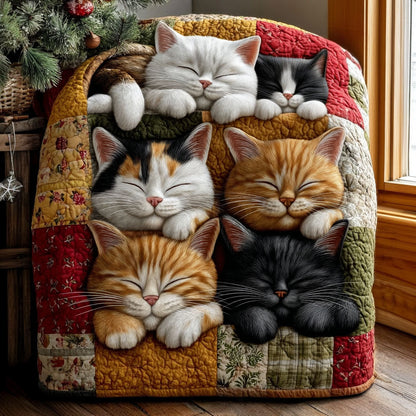 Purrfect Nap Quilted Blanket NCU0PTT1411