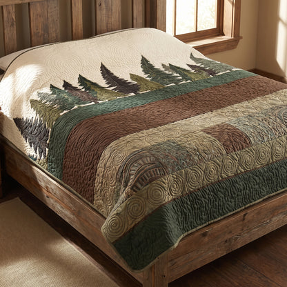 Quiet Forest Quilted Blanket NCU0DV1440