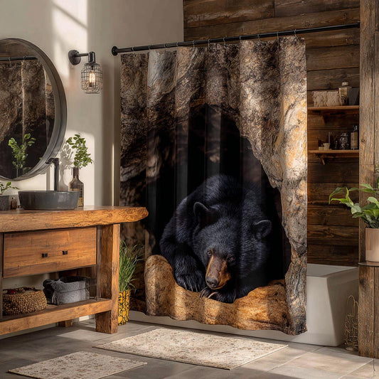 Quiet Bear Shower Curtain NCU0DV1975