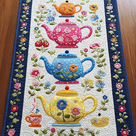 Quiet Delight Quilted Table Runner NCU0DDK2249