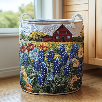 Quiet Field Quilted Laundry Basket NCU0DDK913