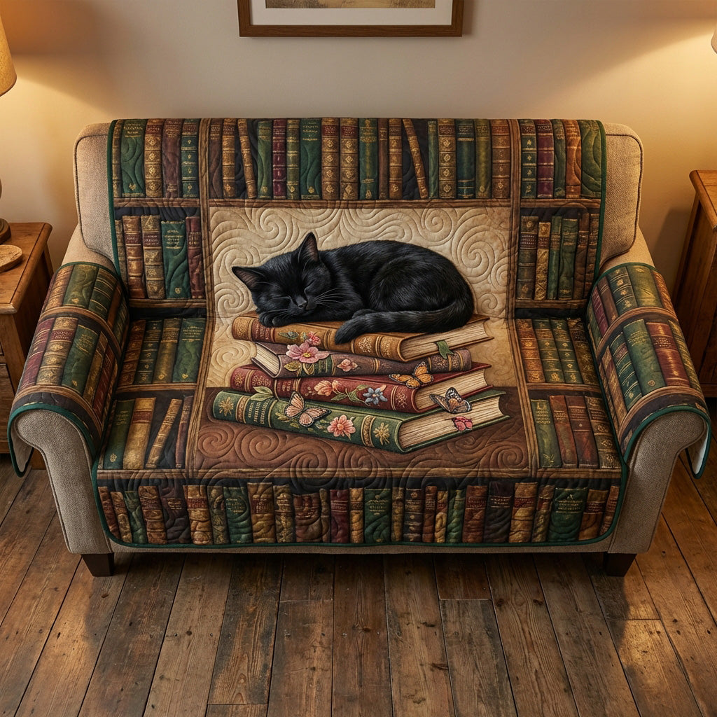 Quiet Library Quilted Sofa Cover NCU0NTV921