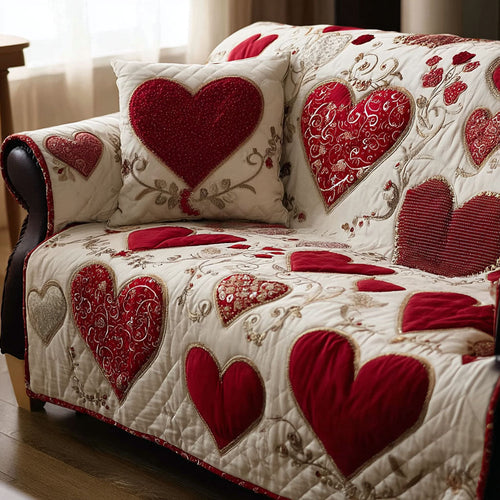Quiet Love Quilted Sofa Cover NCU0DDK2312