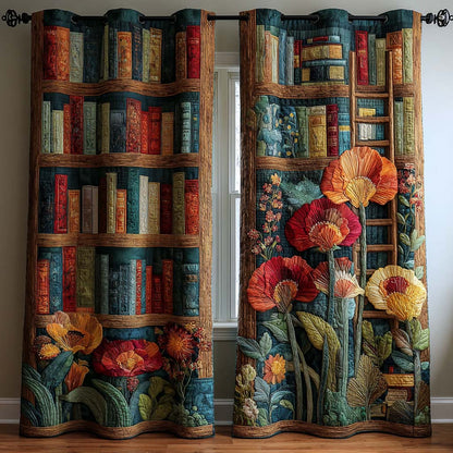 Quiet Reading Nook Quilted Curtains NCU0NNT2311
