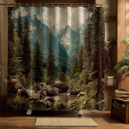 Quiet Wilderness Shower Curtain NCU0LDH428