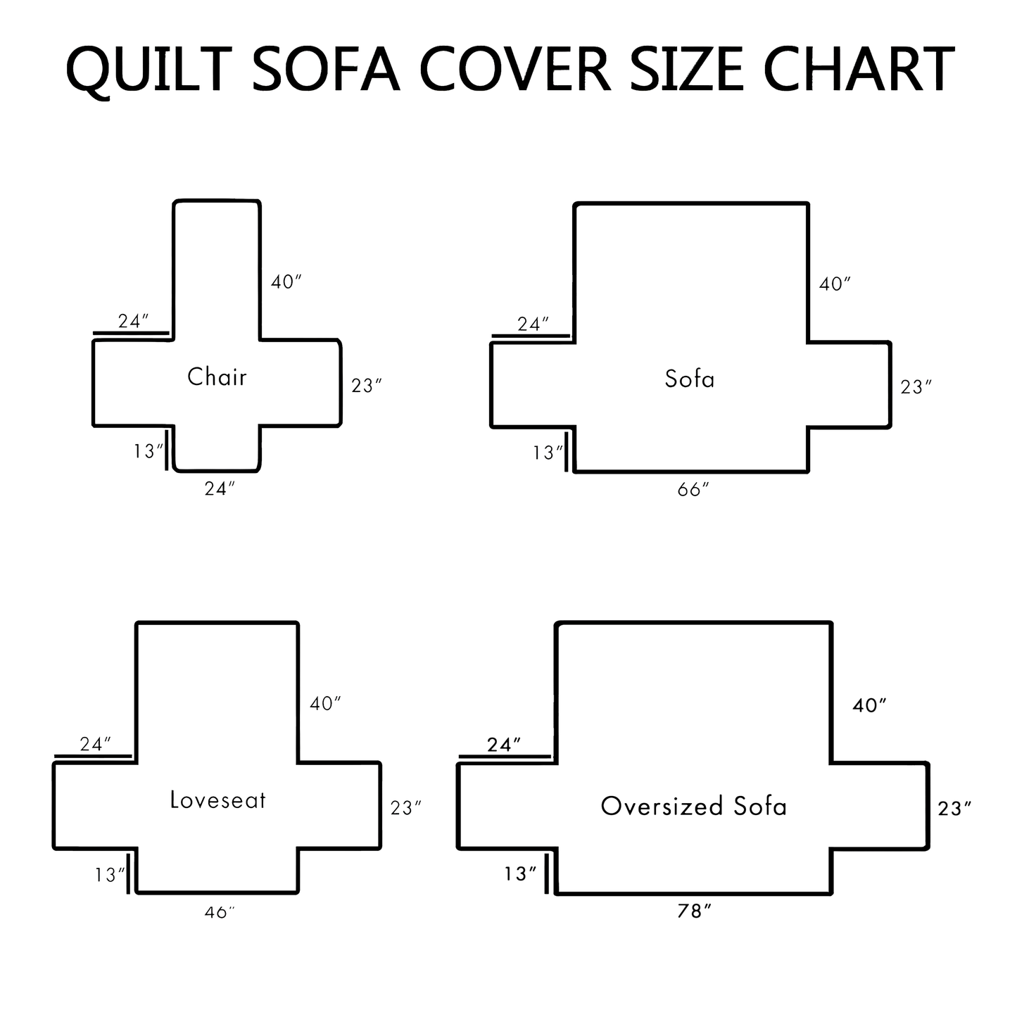 Lush Garden Quilted Sofa Cover NCU0NNT2122