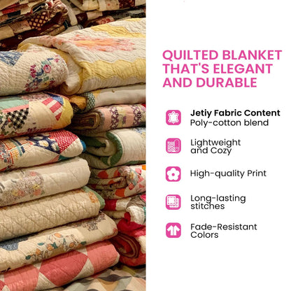 Bull Skull Quilted Blanket NCU0QN081