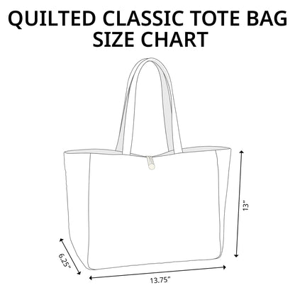 Sunset Desert Quilted Classic Tote Bag NCU0NNT3157