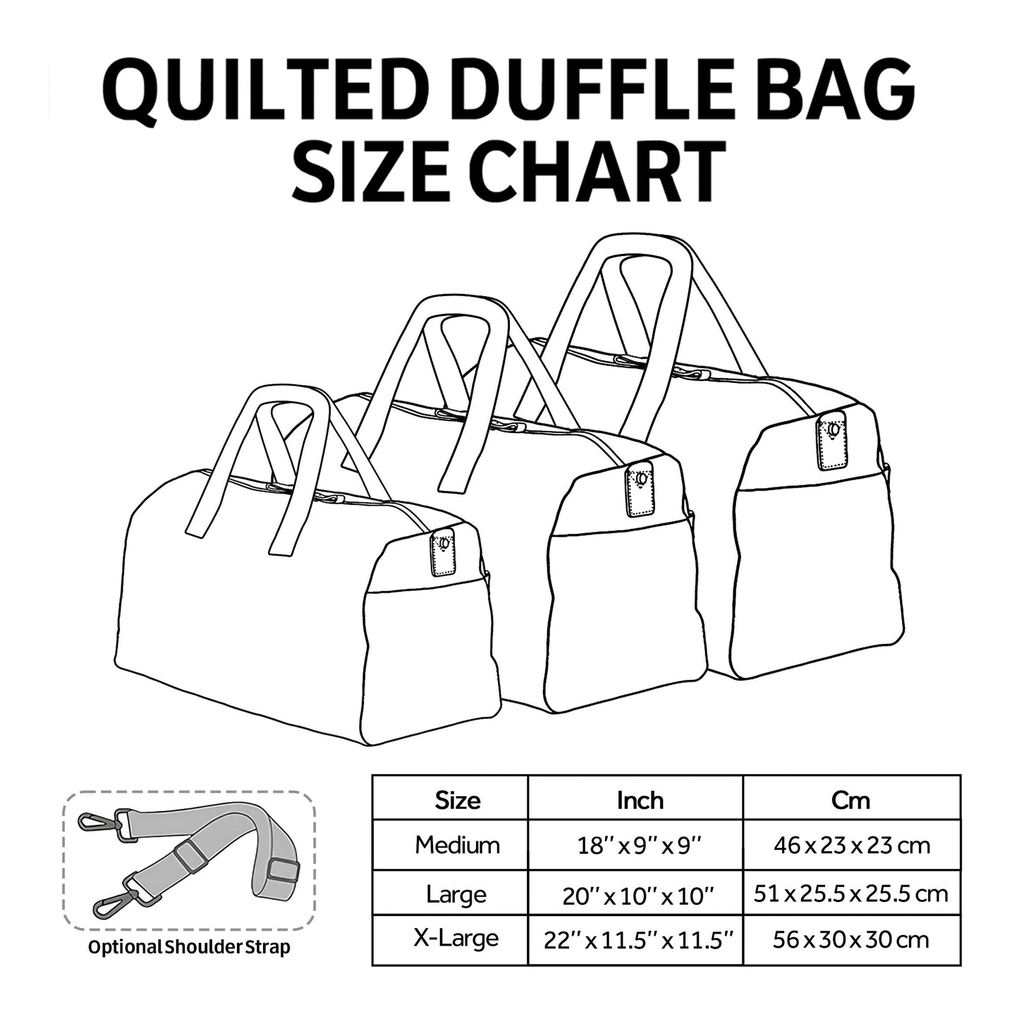 Ember Sky Quilted Duffle Bag NCU0DDK2367