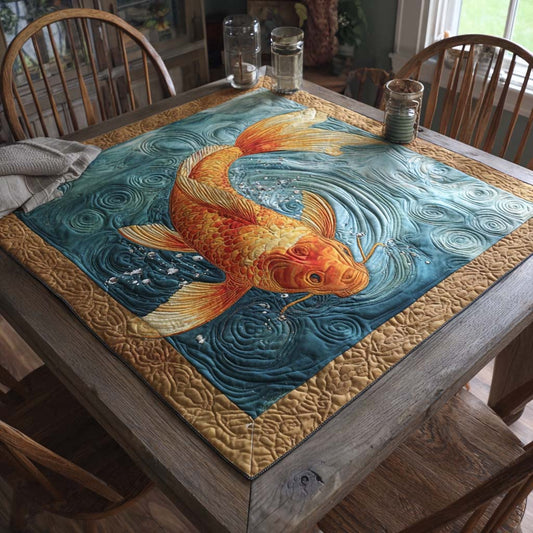 Radiant Flow Quilted Table Topper NCU0NXD442