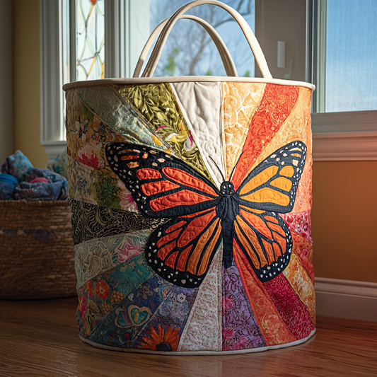 Radiant Monarch Quilted Laundry Basket NCU0PVL426
