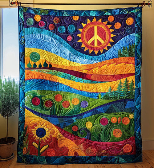 Radiant Peace View Quilted Blanket NCU0PT486