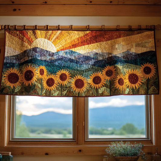 Radiant Petals Quilted Valance NCU0PVL471