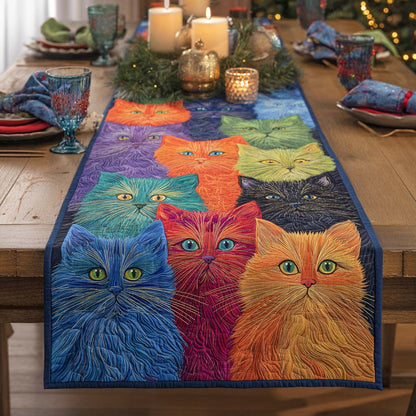 Rainbow Gaze Quilted Table Runner NCU0NXD697