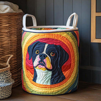 Rainbow Guardian Quilted Laundry Basket NCU0NXD631