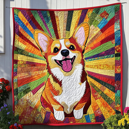 Rainbow Joy Quilted Blanket NCU0NNT687