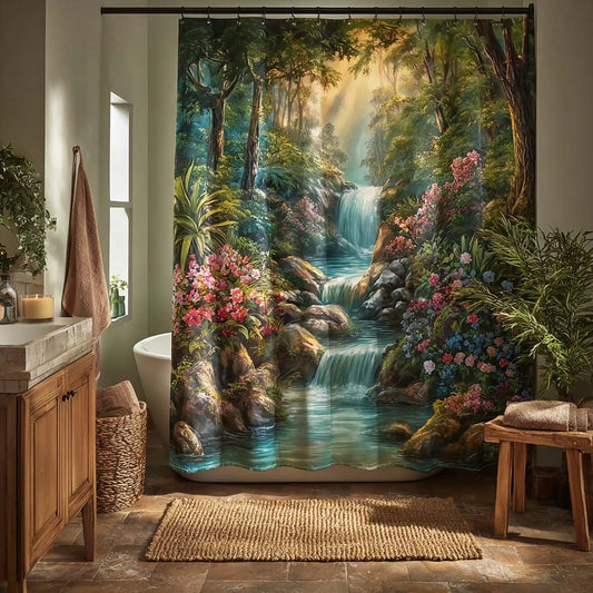 Rainforest Glow Shower Curtain NCU0DQQ0242