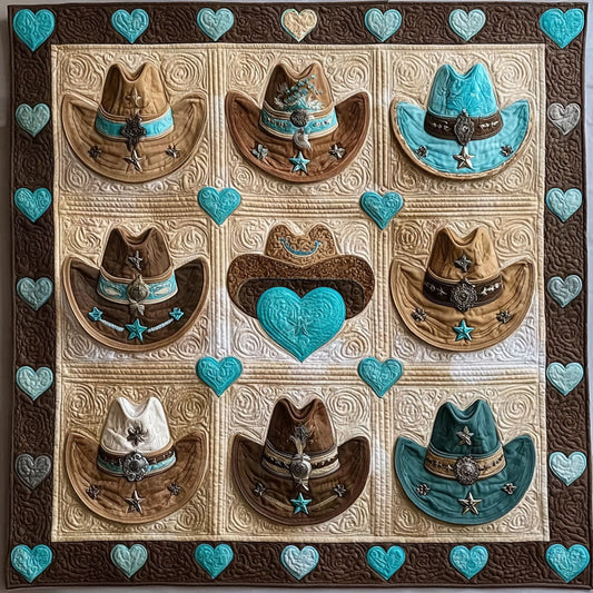 Ranch Blocks Quilted Blanket NCU0DDK2094