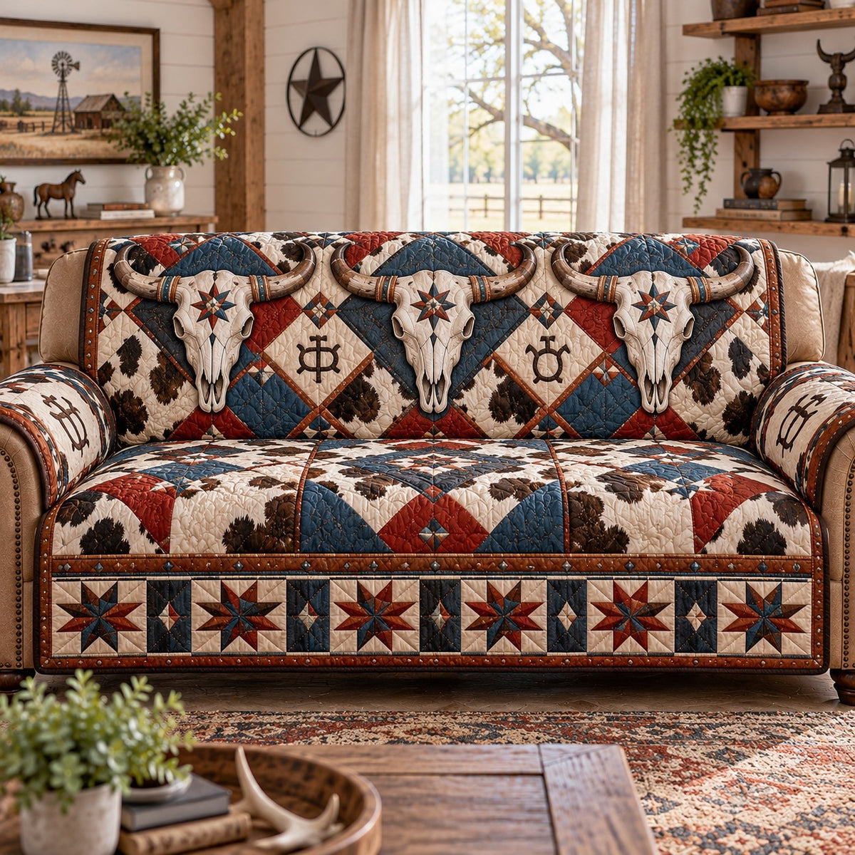 Ranch Brand Quilted Sofa Cover NCU0NTD2459