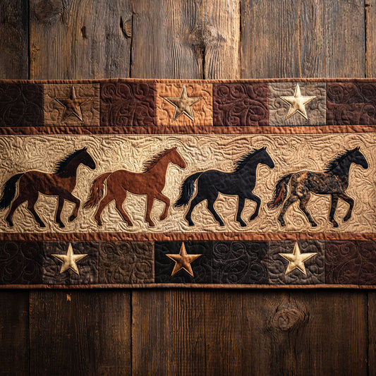 Ranch Stampede Quilted Table Runner NCU0NTV839
