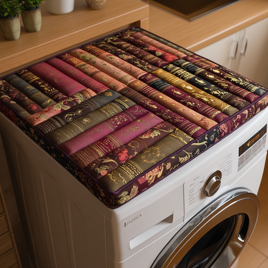 Reading Garden Quilted Washer and Dryer Cover NCU0NNT1128