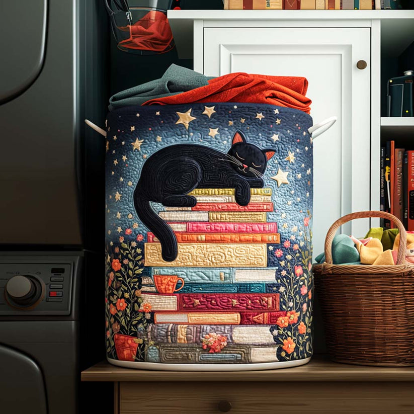 Enchanted Reading Nest Quilted Laundry Basket NCU0PTT2395 main image 0