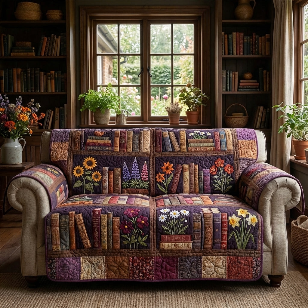 Reading Nook Quilted Sofa Cover NCU0DV2058