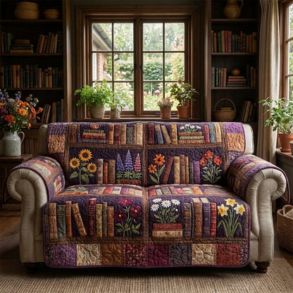 Reading Nook Quilted Sofa Cover NCU0DV2058
