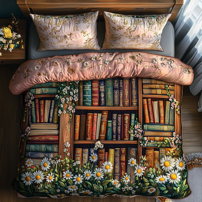 Reading in Bloom Duvet Cover Set NCU0DV285