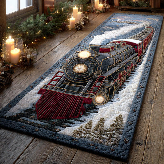 Red Cabin Railway Runner Carpet NCU0TD1359