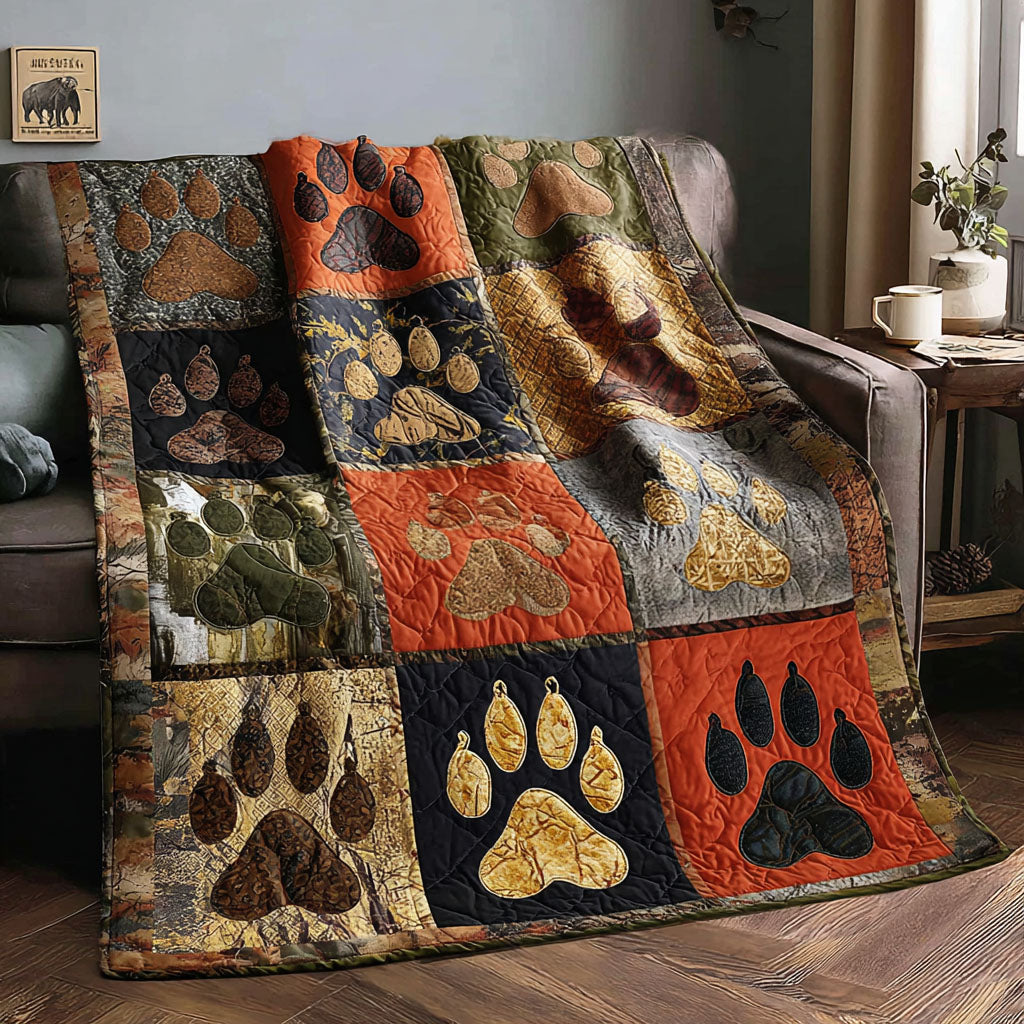 Redwood Bearpath Quilted Blanket NCU0PTT2759