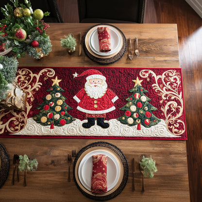 Redwood Santa Claus Quilted Table Runner NCU0HNH557