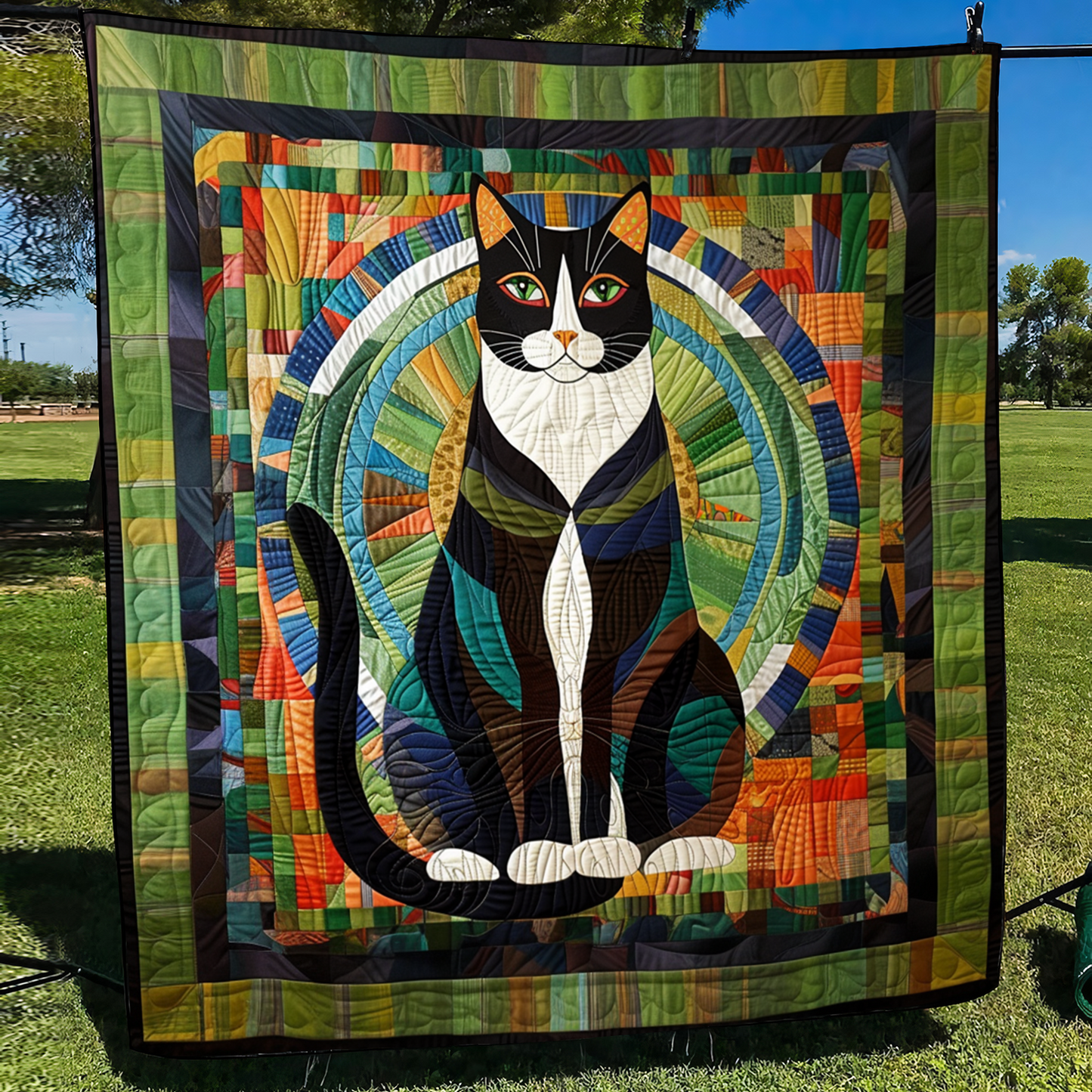 Regal Cat Quilted Blanket NCU0NT070