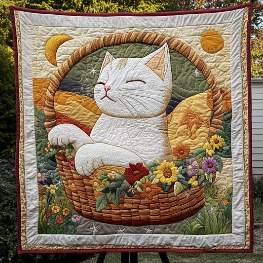 Regal Cat Reflections Quilted Blanket NCU0DK1518