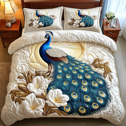 Regal Feather Fantasy 3-Piece Quilted Bedding Set NCU0PVL087